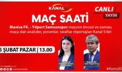 Manisa FK - Yılport Samsunspor maç heyecanı Maç Saati ile Kanal S ekranlarında