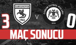 Yılport Samsunspor - Çorum FK maçı canlı anlatım 