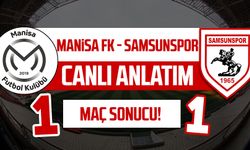 Manisa FK - Yılport Samsunspor maçının canlı anlatımı