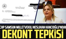CHP Samsun Milletvekili Neslihan Hancıoğlu'ndan dekont tepkisi