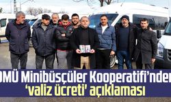 OMÜ Minibüsçüler Kooperatifi’nden 'valiz ücreti' açıklaması