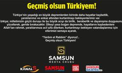 Deprem felaketi: Geçmiş olsun Türkiyem!