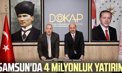 Samsun'da 4 milyonluk yatırım