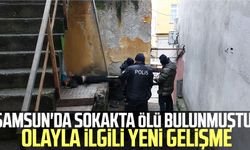 Samsun'da sokakta ölü bulunmuştu! Olayla ilgili yeni gelişme