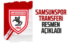 Samsunspor resmen transferi açıkladı
