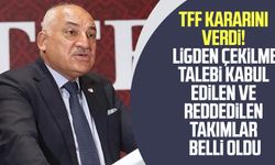 TFF kararını verdi! Ligden çekilme talebi kabul edilen ve reddedilen takımlar belli oldu