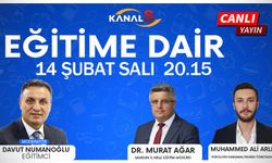 Davut Numanoğlu ile Eğitime Dair 14 Şubat Salı Kanal S'de