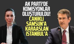 AK Parti'de komisyonlar oluşturuldu! Canikli Samsun'a Karaaslan İstanbul'a