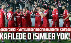 Kafilede o isimler yok! İşte Gençlerbirliği - Samsunspor maçının muhtemel kadrosu