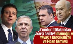 Cumhur İttifakı'ndan karşı hamle! İmamoğlu ve Yavaş'a karşı Bahçeli ve Fidan hamlesi