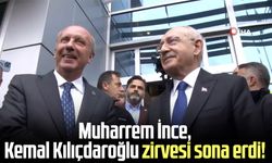 Muharrem İnce, Kemal Kılıçdaroğlu zirvesi sona erdi!