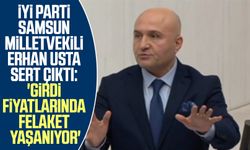 İYİ Parti Samsun Milletvekili Erhan Usta sert çıktı: 'Girdi fiyatlarında felaket yaşanıyor'