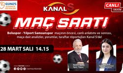 Boluspor - Yılport Samsunspor maç heyecanı Maç Saati ile Kanal S ekranlarında