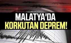 Malatya'da korkutan deprem!