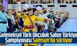 Geleneksel Türk Okçuluk Salon Türkiye Şampiyonası Samsun'da sürüyor