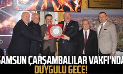 Samsun Çarşambalılar Vakfı'nda duygulu gece!