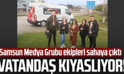Vatandaş belediye başkanlarını kıyaslıyor! Samsun Medya Grubu ekipleri sahaya çıktı