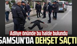 Samsun'da dehşet saçtı! Adliye önünde baygın bulundu