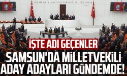 Samsun'da milletvekili aday adayları gündemde! İşte adı geçenler