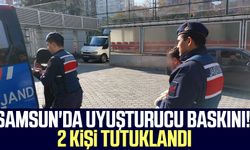 Samsun'da uyuşturucu baskını! 2 kişi tutuklandı