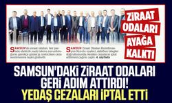 Samsun'daki Ziraat Odaları geri adım attırdı! YEDAŞ cezaları iptal etti