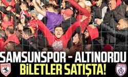 Samsunspor - Altınordu maçının biletleri satışta!