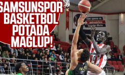Samsunspor Basketbol potada mağlup!