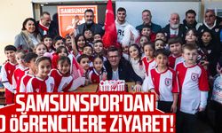 Samsunspor'dan o öğrencilere ziyaret 
