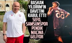 Başkan Yıldırım'ın davetini kabul etti! Sefo, Samsunspor - Pendik maçına geliyor