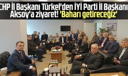 CHP Samsun İl Başkanı Türkel'den İYİ Parti İl Başkanı Aksoy'a ziyaret! 'Baharı getireceğiz'