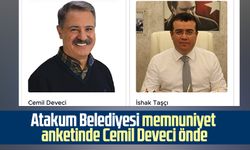 Atakum Belediyesi memnuniyet anketinde Cemil Deveci, İshak Taşçı'dan önde