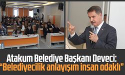 Atakum Belediye Başkanı Deveci: “Belediyecilik anlayışım insan odaklı” 