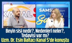 Beyin sisi nedir?, Nedenleri neler?, Tedavisi var mı? Uzm. Dr. Esin Baltacı Kanal S'de konuştu