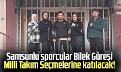 Samsunlu sporcular Bilek Güreşi Milli Takım Seçmelerine katılacak!