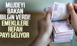 Müjdeyi Bakan Bilgin verdi! Emeklilere refah payı geliyor