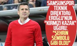 Samsunspor Teknik Direktörü Eroğlu'nun "kırmızı kazak" uğuru: "Şehrin sembolü gibi oldu"