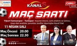 Yılport Samsunspor - Tuzlaspor maç heyecanı Maç Saati ile Kanal S ekranlarında