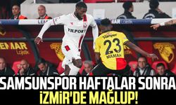 Samsunspor haftalar sonra İzmir'de mağlup! Göztepe - Samsunspor maç sonucu