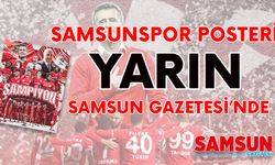 Samsunspor posteri yarın Samsun Gazetesi'nde! 