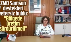 ZMO Samsun destekleri yetersiz buldu: "Bölgede üretim sürdürülmeli"