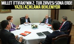 Millet İttifakı'nın 2. tur zirvesi sona erdi! Yazılı açıklama bekleniyor