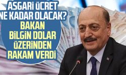 Asgari ücret ne kadar olacak? Bakan Bilgin dolar üzerinden rakam verdi