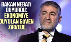 Bakan Nebati duyurdu: Ekonomiye duyulan güven 20 ayın zirvesinde