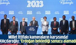 Millet İttifakı genel başkanları kameraların karşısında! Kılıçdaroğlu: 'Erdoğan beklediği sonucu alamadı'