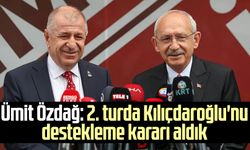 Ümit Özdağ: 2. turda Kılıçdaroğlu'nu destekleme kararı aldık