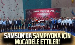 Samsun'da şampiyona için mücadele ettiler!