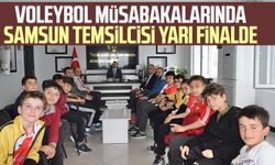 Voleybol müsabakalarında Samsun temsilcisi yarı finalde 