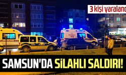 Samsun'da eğlence mekanına silahlı saldırı! 3 kişi yaralandı