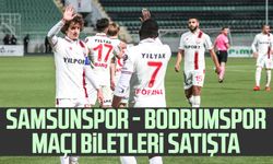 Samsunspor - Bodrumspor maçı biletleri satışta