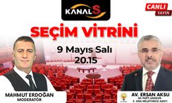 AK Parti Samsun Milletvekili Adayı Ersan Aksu'nun konuk olacağı Seçim Vitrini Kanal S ekranlarında
